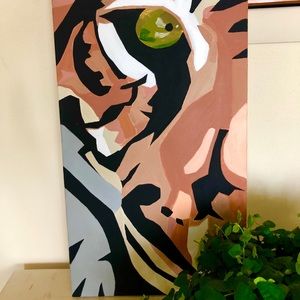Tiger painting